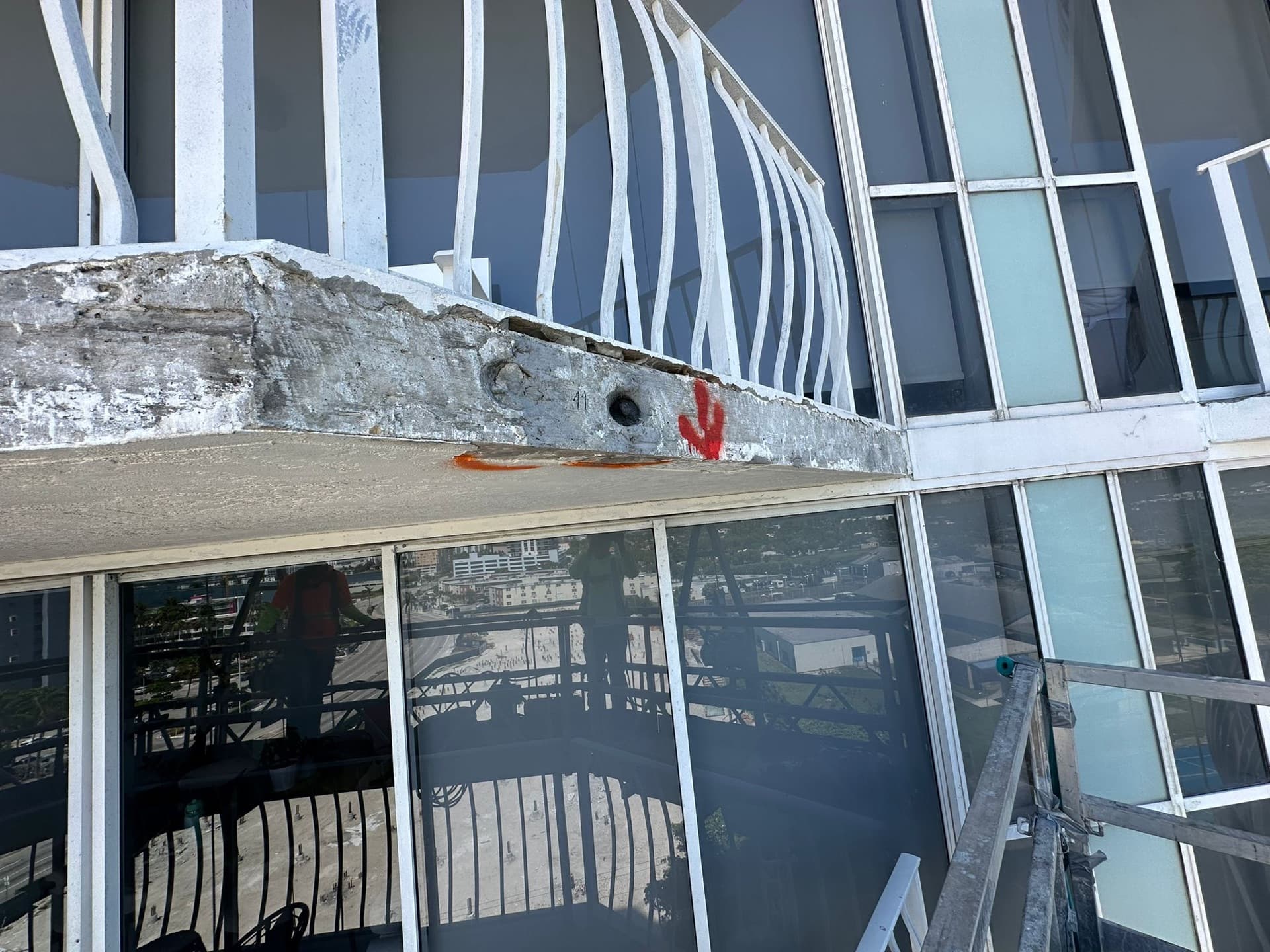 Balcony Edge Spalling Repair