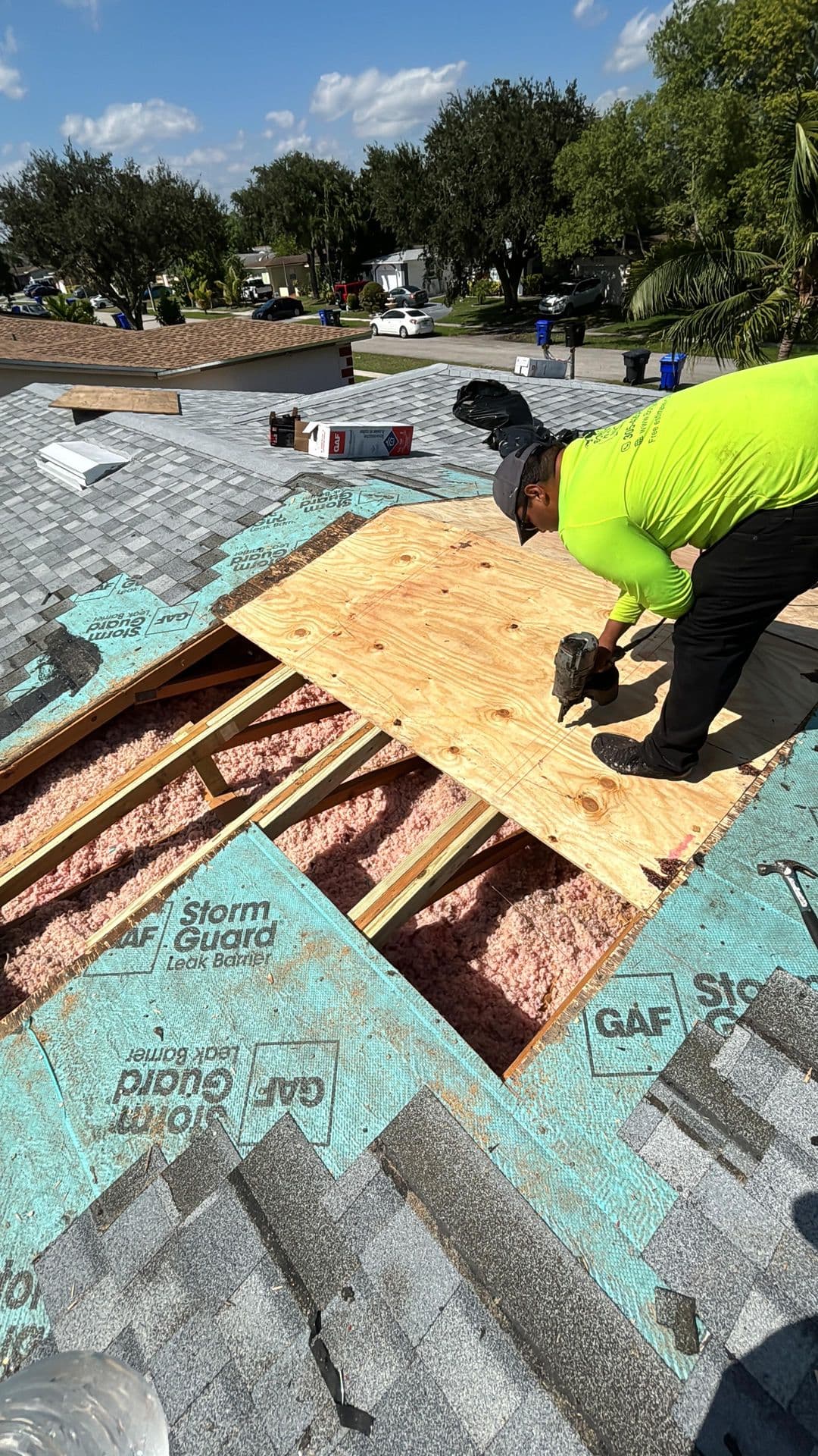 Sheathing Replacement